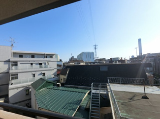 【展望】 | バルコニーからの眺望です。

