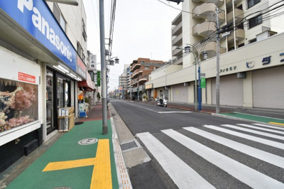 【周辺】 | 東急ドエルアルス久が原A棟 | 前面道路