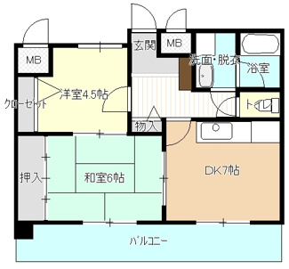 【間取り】 | ティファニー