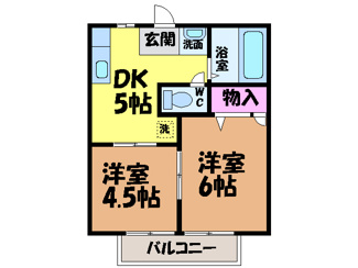 【間取り】 | コーポ・リーナ・