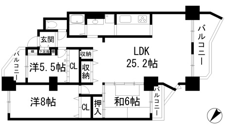 【間取り】