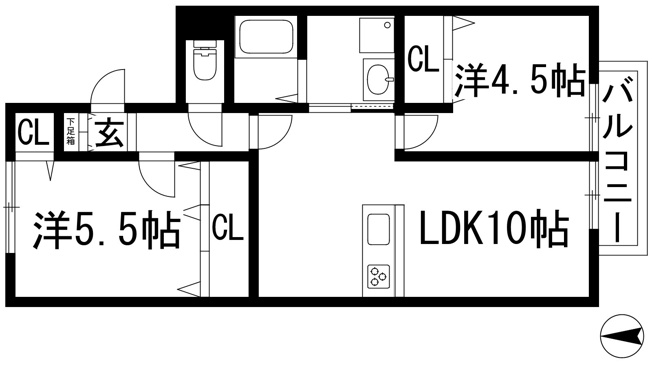 【間取り】 | メゾンドゥパサージュ