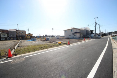 【前面道路含む現地写真】 | 大津市本堅田6丁目23付近　分譲地