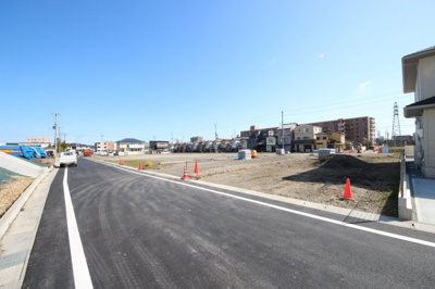 【前面道路含む現地写真】 | 大津市本堅田6丁目23付近　分譲地