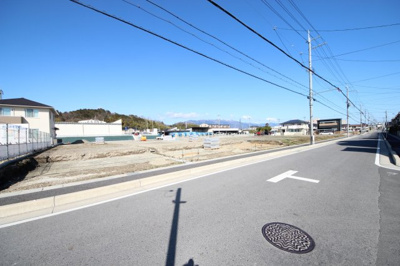 【前面道路含む現地写真】 | 大津市本堅田6丁目23付近　分譲地