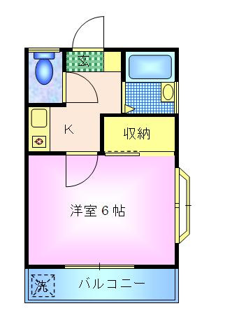 ハウスアービュータスの間取り