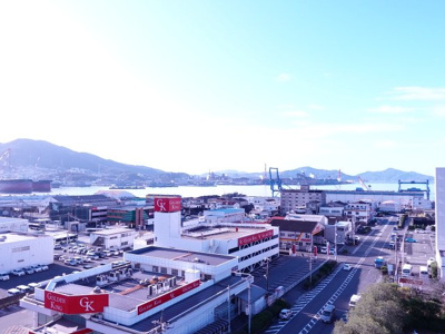 【展望】 | パブリコーポ海岸通 | 現地（2020年7月14日14：30頃）撮影