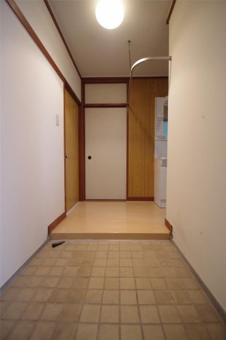 熊本市中央区神水１丁目の賃貸マンションの玄関