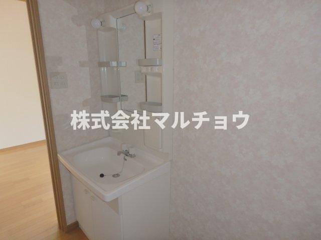 メゾンミルの独立洗面台|独立洗面台、朝の身支度には欠かせません