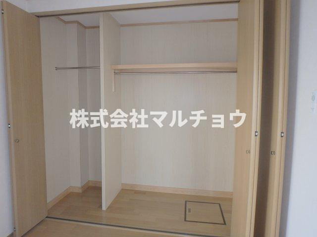 メゾンミルの収納|専用の収納スペースです