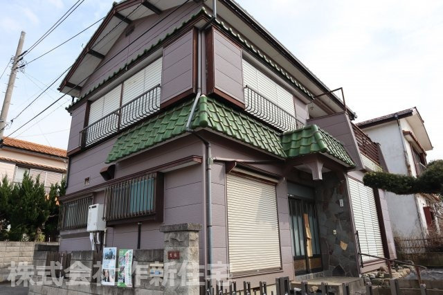 花見川区作新台８丁目　中古戸建　５DK　リフォーム後、引渡しの外観