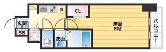 【間取り】 | エスリード谷町四丁目