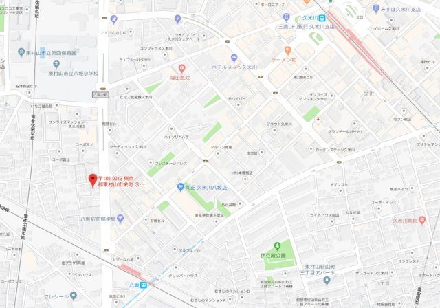 ミレ栄町貸家の地図