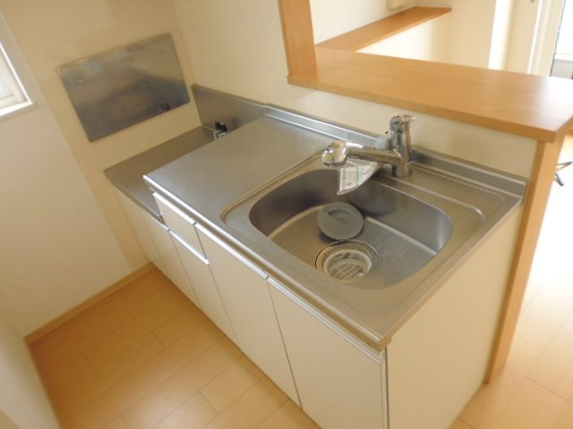 倉敷市北畝２丁目のアパートのキッチン