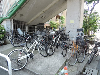 【その他共用部分】 | 三ツ沢ハイタウン3号棟 | 駐輪場