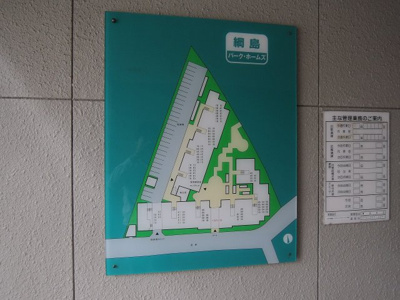 【地図】 | 綱島パーク・ホームズA棟 | マンション内地図