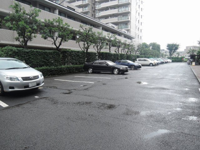 【駐車場】 | 綱島パーク・ホームズA棟 | 平置き駐車場