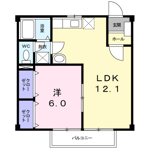フォレスト山代の間取り
