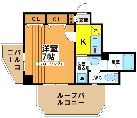 【間取り】 | ヴェルト笹塚ツインⅠ棟