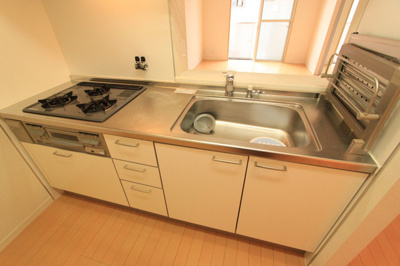 【キッチン】 | シャーメゾン秋山Ｂ | 使いやすいキッチンです