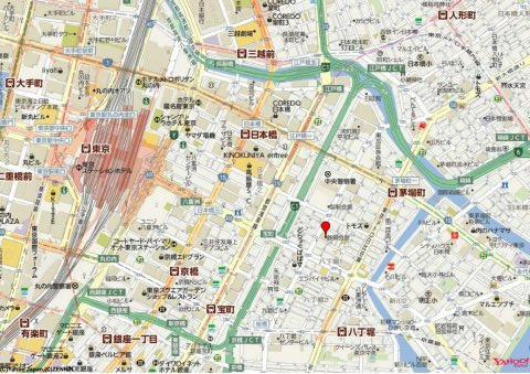 中央区日本橋茅場町３丁目の事務所の地図
