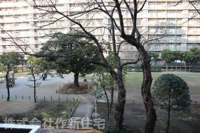 津田沼アカシアハイツ　のその他共用部分|中庭　公園になっております。