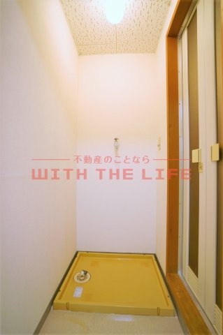 プライマリー花畑駅西【キャッシュバック対象】の洗面所|脱衣スペースもあります