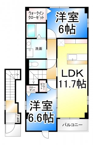 サラミタージュの間取り
