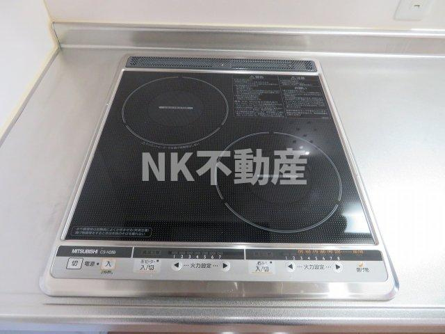 【キッチン】 | ヴィレッタの杜（長田賃貸） | 2口コンロです