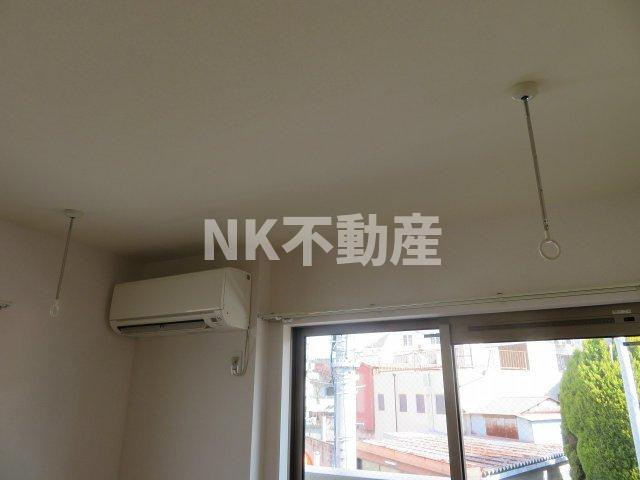 【設備】 | ヴィレッタの杜（長田賃貸） | 室内物干しです