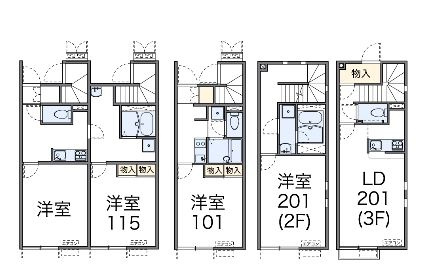 【間取り】 | 壽光Ⅲ