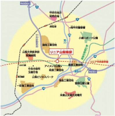 【周辺】 | ボンヌ・シャンス | リニア駅開通予定！