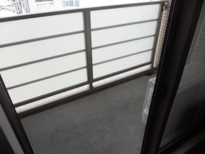レジディア京都駅前のバルコニー