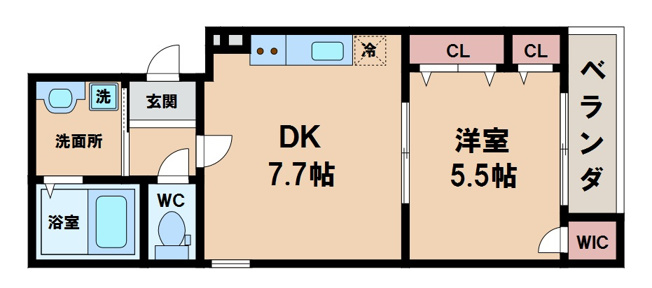 【間取り】 | フジパレス阪南町Ⅰ番館