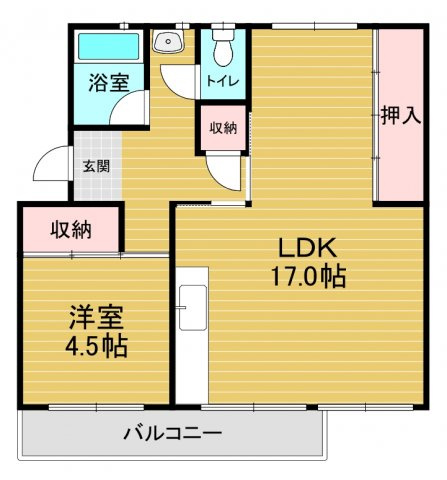 金剛第三住宅215棟の間取り