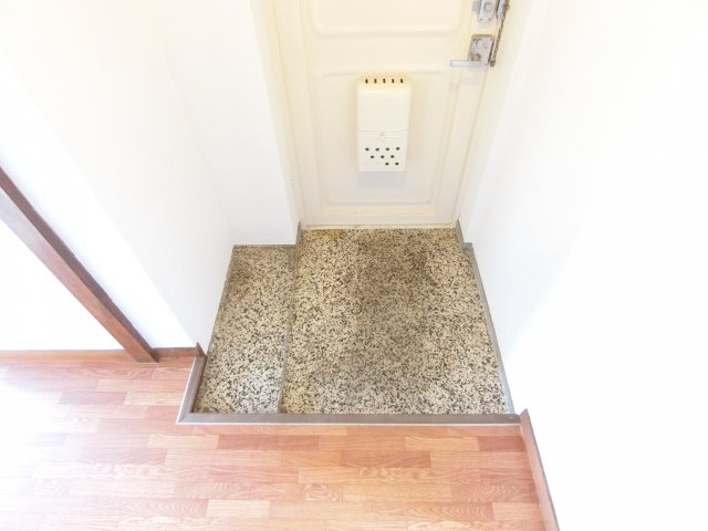金剛第三住宅215棟の玄関