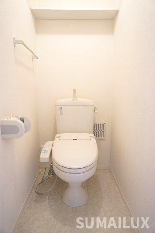 熊本市北区武蔵ケ丘１丁目のアパートのトイレ