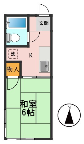 シティハイムコスモスの間取り