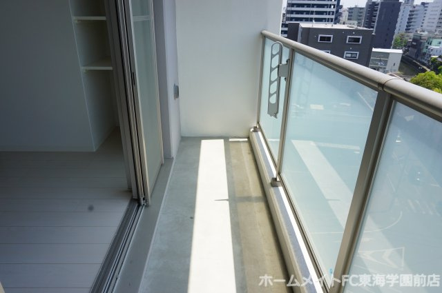 熊本市中央区新町４丁目の賃貸マンションのバルコニー