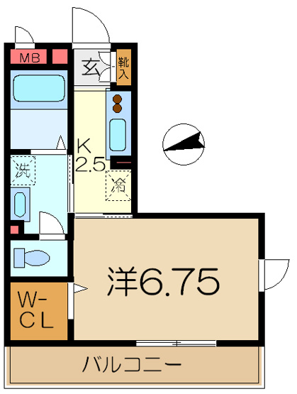 【間取り】 | TownCourt大岡