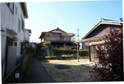 【外観】 | 大津市堅田1丁目1060-3　中古戸建て | 敷地内から昭和43年築の建物外観