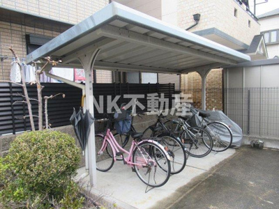 【その他共用部分】 | ヴァロンドール角田　C（荒本賃貸） | 駐輪場です