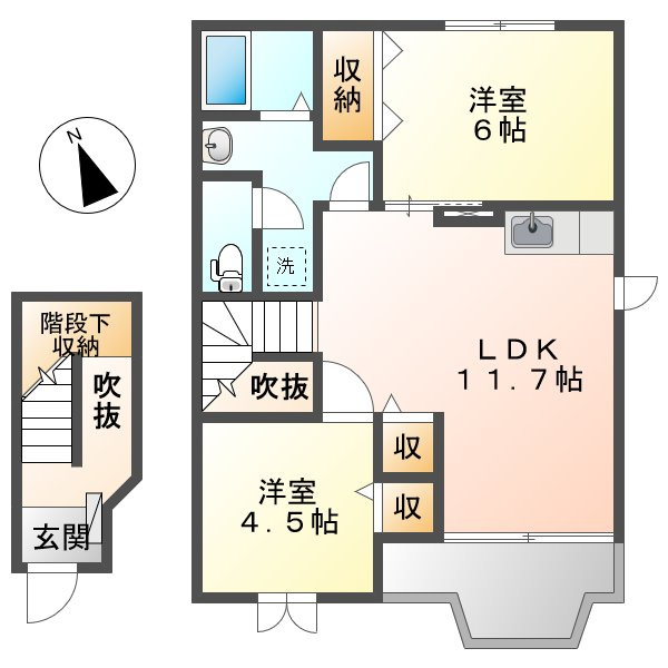 ウィスタリアの間取り