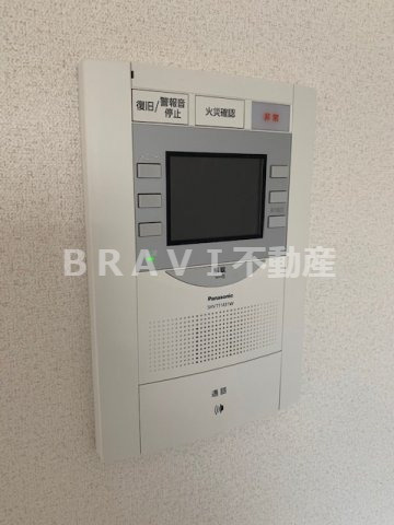 アドバンス大阪セレーノ　BRAVI不動産のセキュリティ|【アドバンス大阪セレーノ】モニター付きインターホン