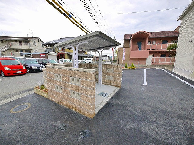 カーサベルデⅠのその他共用部分|駐輪場です