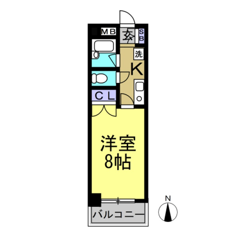 セカンドシェニールの間取り