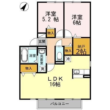 【間取り】 | フレマリール森崎Ａ