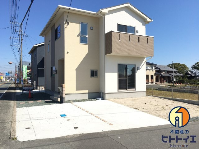 新築　建売住宅　久留米市三潴町玉満　オール電化　A号棟の外観|物件の外観です