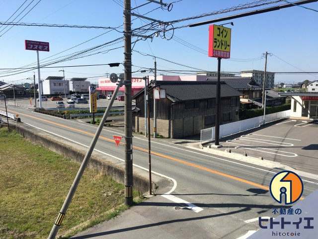 新築　建売住宅　久留米市三潴町玉満　オール電化　A号棟の展望|コスモス、コインランドリーが近くて便利です