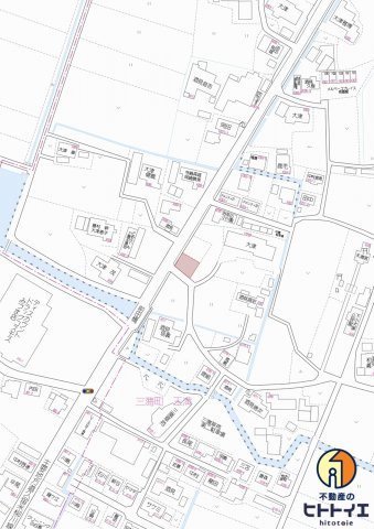 新築　建売住宅　久留米市三潴町玉満　オール電化　A号棟の地図|どるひぃんコインランドリーの目の前です